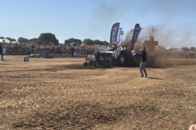 Un tracteur pulling