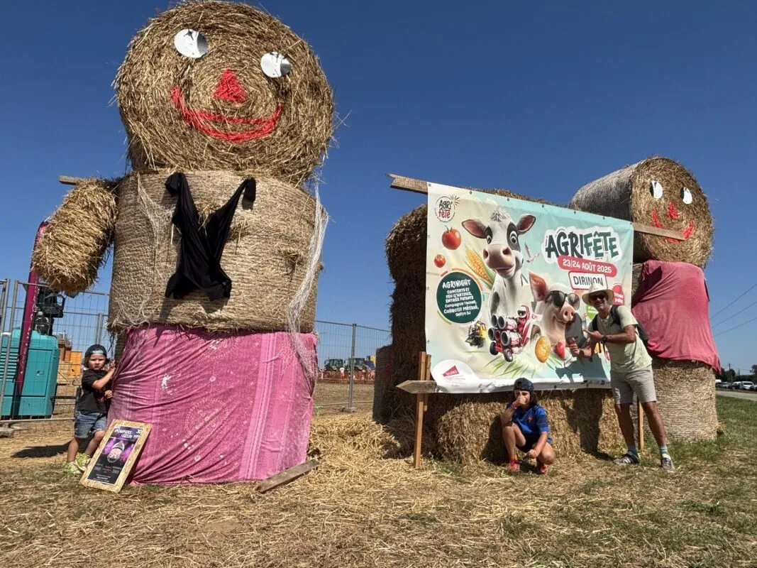 Agrifête, c'est l'occasion de sorti en famille.