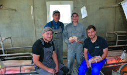 Le famille Driant, eleveurs de porc