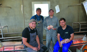 Le famille Driant, eleveurs de porc