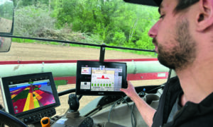 semis de maïs assisté par technologies