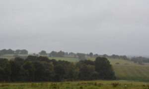 paysage breton dans la brume