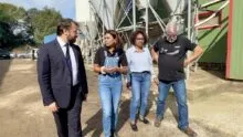 Loïg Chesnais-Girard et Élodie Guillotel