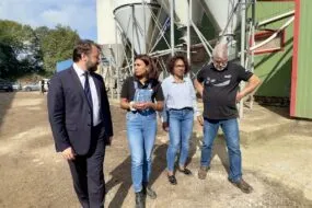 Loïg Chesnais-Girard et Élodie Guillotel