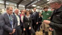 La ministre de l'agriculture  Annie Genevard, au Space en 2025