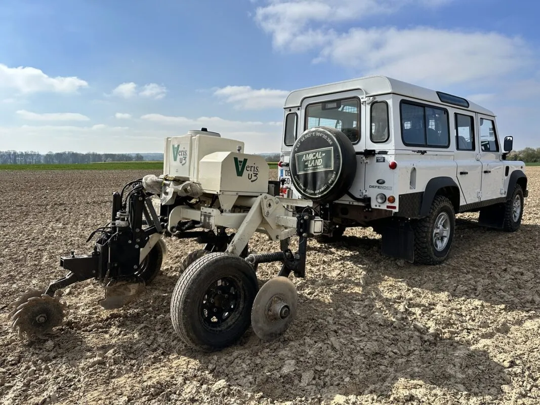 Stéphane Échard a opté pour un 4x4 pour travailler.