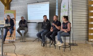 Plusieurs personnes pendant une table ronde