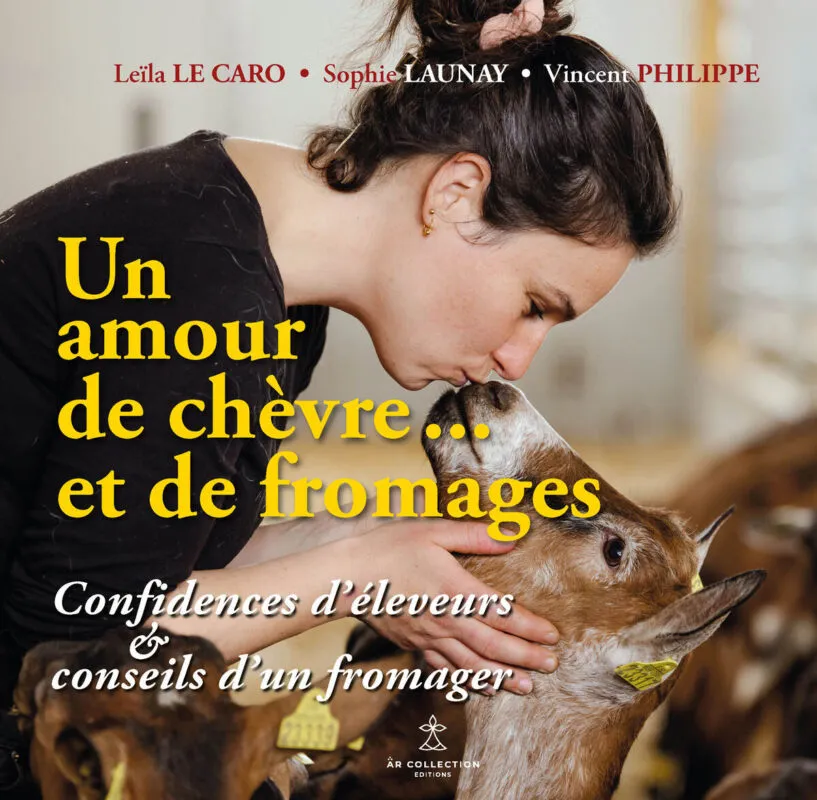Couverture du livre "Un amour de chèvre... et de fromages"
