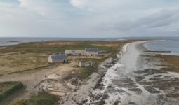 L'île Béniguet vue du ciel