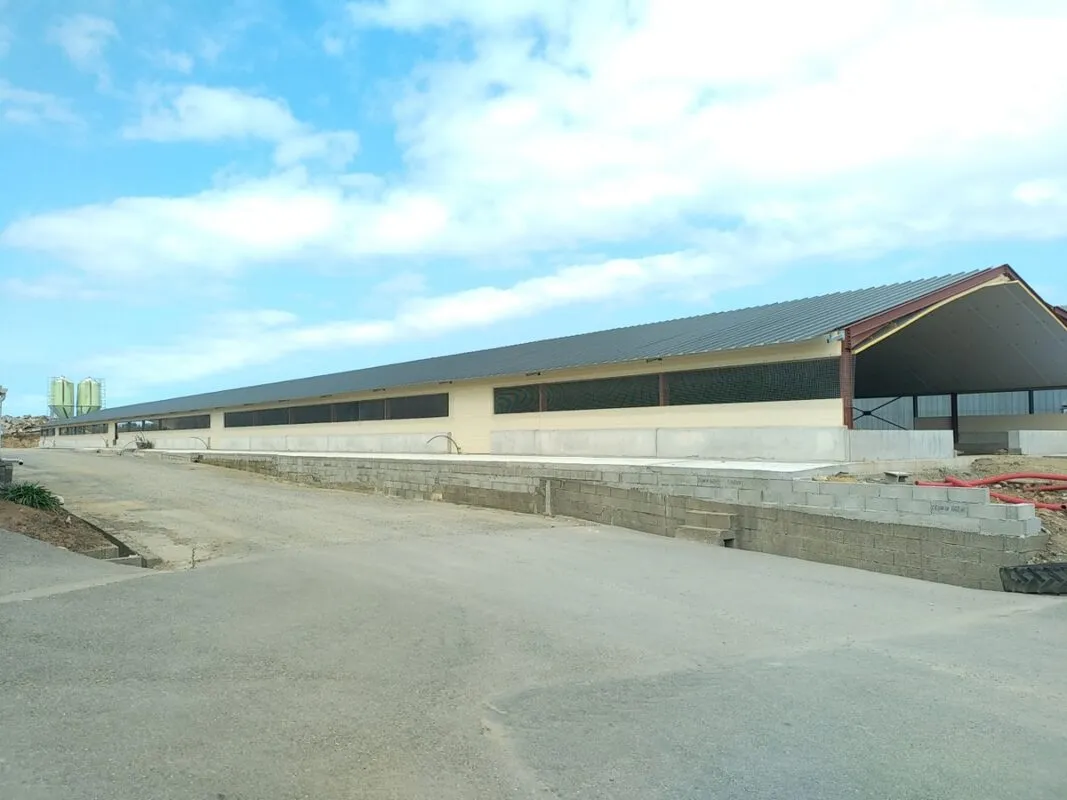 Exemple de rénovation d’un bâtiment statique latéral en production de dinde.