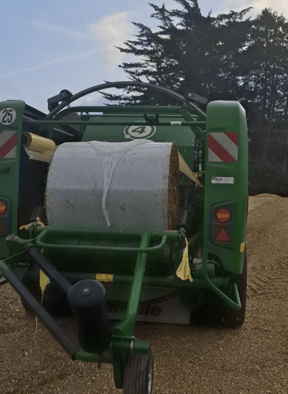 7 tours de film intérieur ont été posés pour bien maintenir la botte.