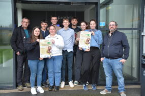 Un groupe d'étudiants