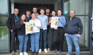 Un groupe d'étudiants