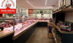 L'intérieur d'une boucherie