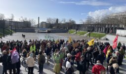 Une manistation à Brest
