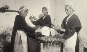 Photo d'époque des Penn Sardin