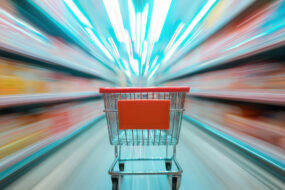 caddie dans le brouillard de la composition du prix