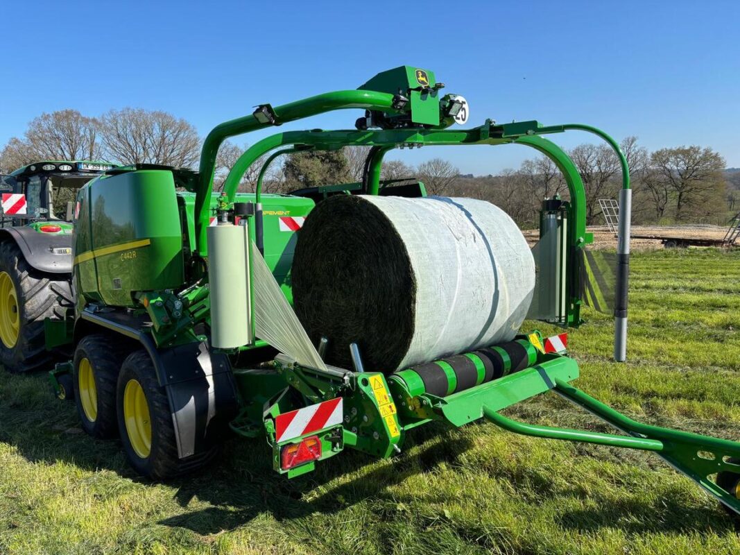 L’activité de pressage - enrubannage de la SARL Jouvinier a débuté le 19 mars.