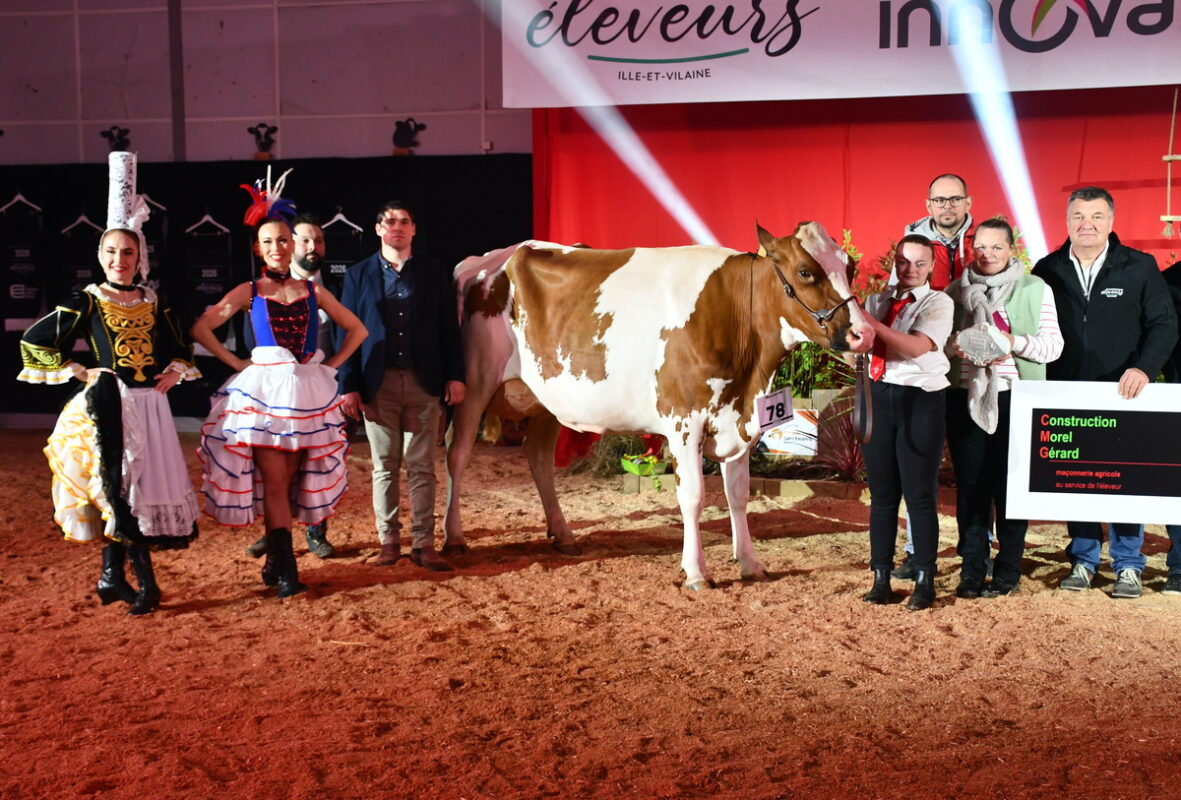 Sinsemilia, du Gaec Carimalo C M à Cléguérec (56), deuxième du concours.