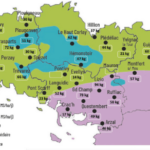 carte de la pousse de l'herbe en bretagne du 21 au 27 avril 2026
