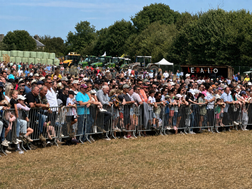 La foule était au rendez-vous.