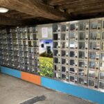 Des casiers de vente directe 24 h / 24 sur une ferme