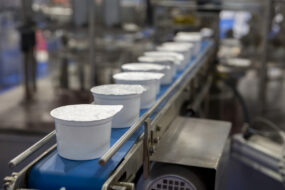 ligne de production de yaourts