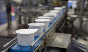 ligne de production de yaourts
